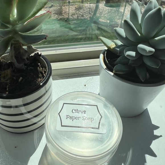 Hand Crafted Other - Citrus Paper Soap